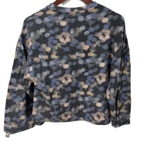 MNG basics blue with floral print size XS